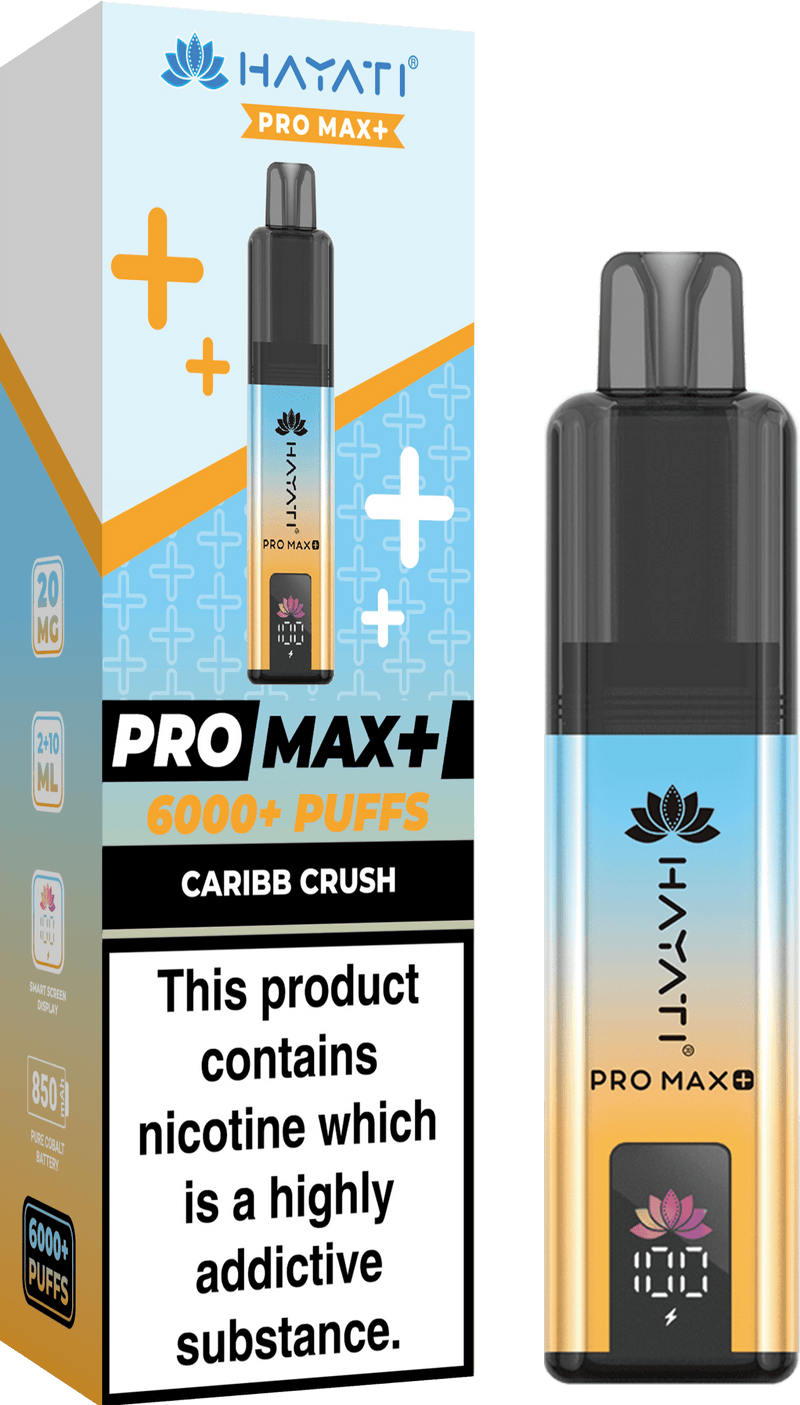 Hayati Pro Max+ Plus 6000 Puffs Vape Kit
