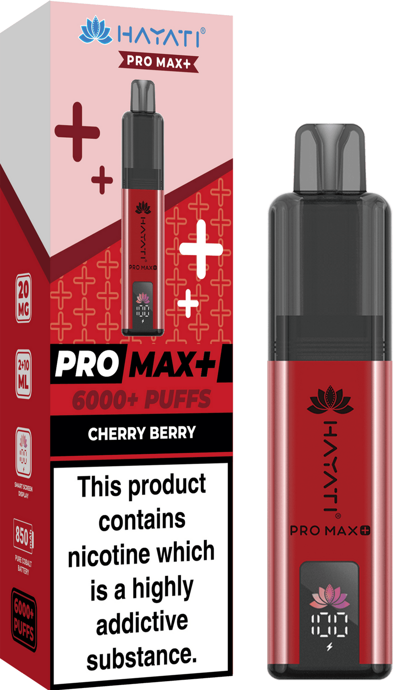 Hayati Pro Max+ Plus 6000 Puffs Vape Kit