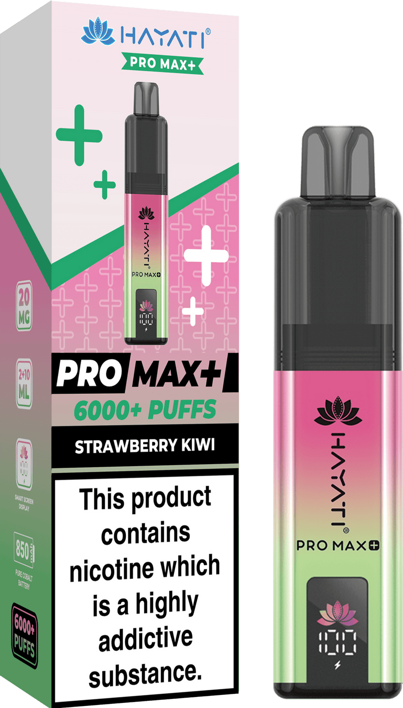 Hayati Pro Max+ Plus 6000 Puffs Vape Kit