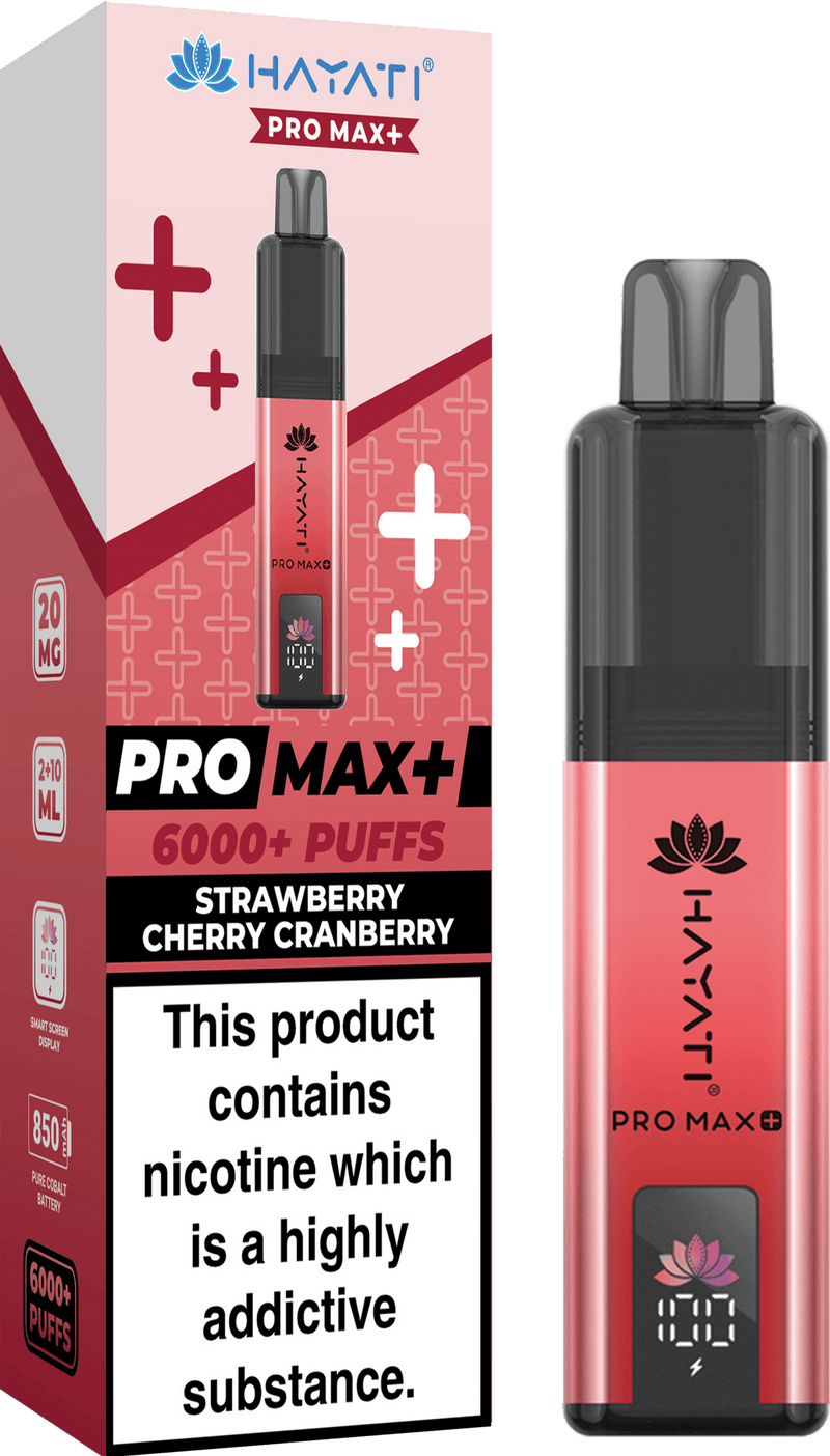 Hayati Pro Max+ Plus 6000 Puffs Vape Kit