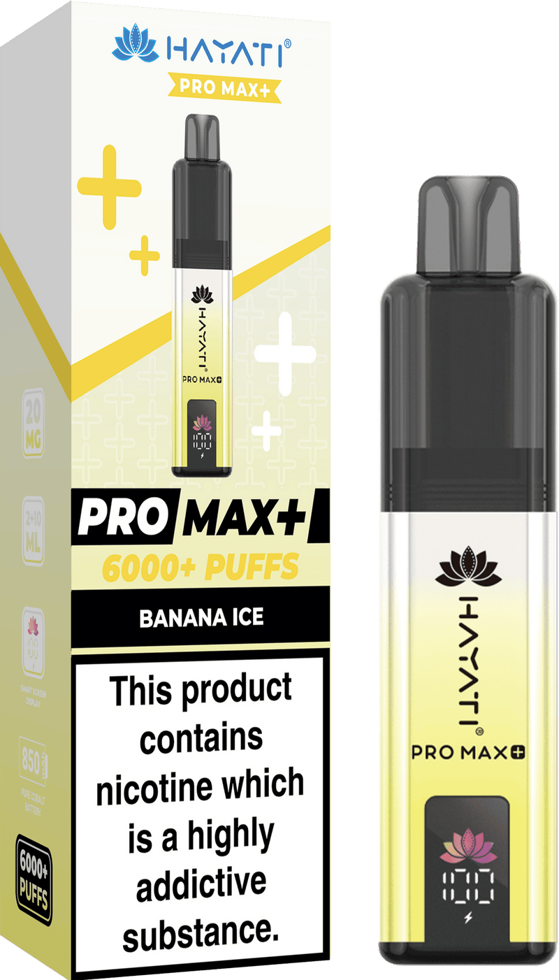 Hayati Pro Max+ Plus 6000 Puffs Vape Kit