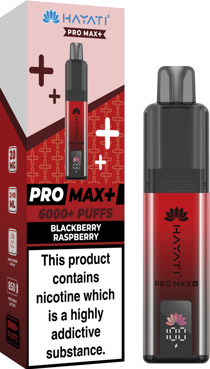 Hayati Pro Max+ Plus 6000 Puffs Vape Kit