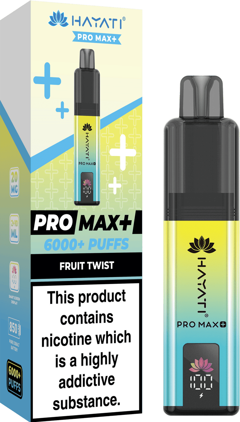 Hayati Pro Max+ Plus 6000 Puffs Vape Kit