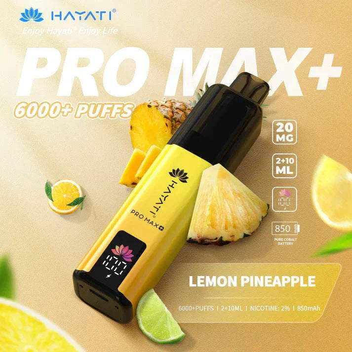 Hayati Pro Max+ Plus 6000 Puffs Vape Kit
