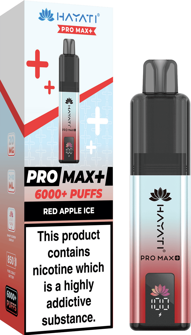 Hayati Pro Max+ Plus 6000 Puffs Vape Kit