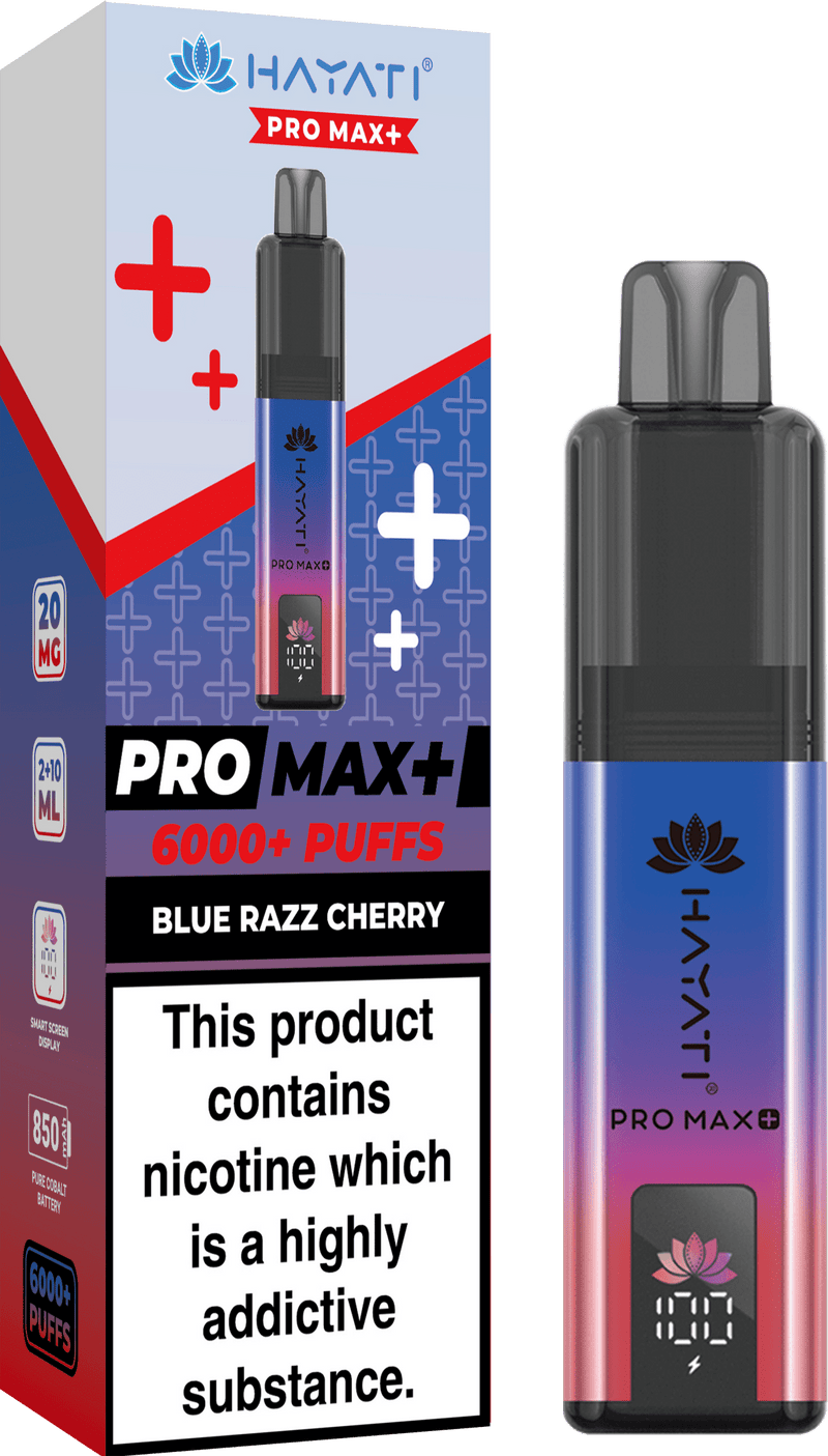 Hayati Pro Max+ Plus 6000 Puffs Vape Kit