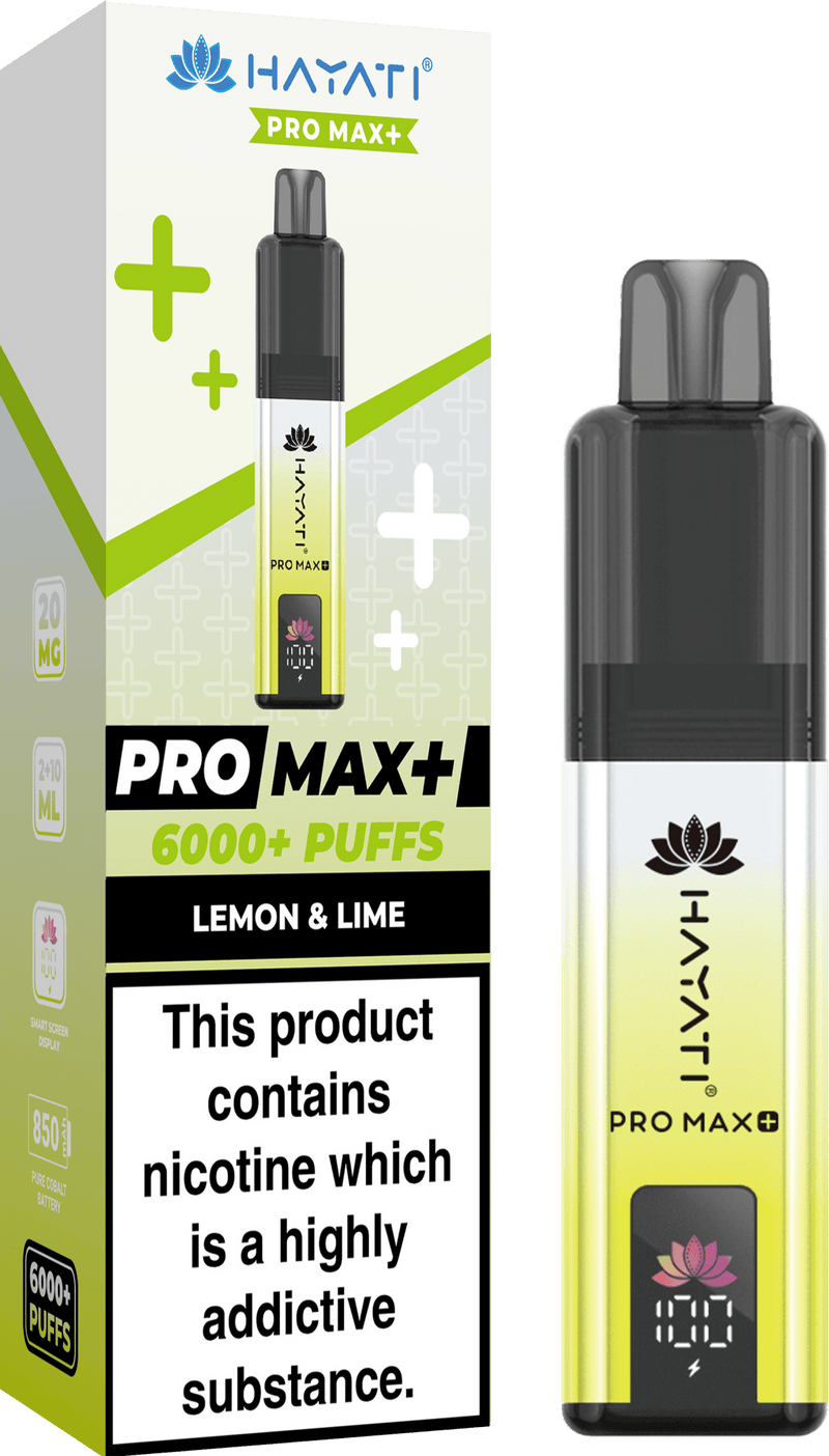 Hayati Pro Max+ Plus 6000 Puffs Vape Kit