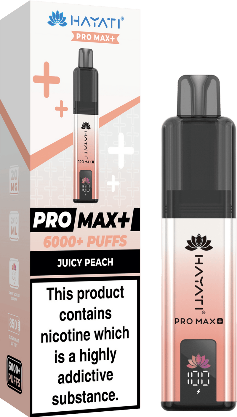 Hayati Pro Max+ Plus 6000 Puffs Vape Kit