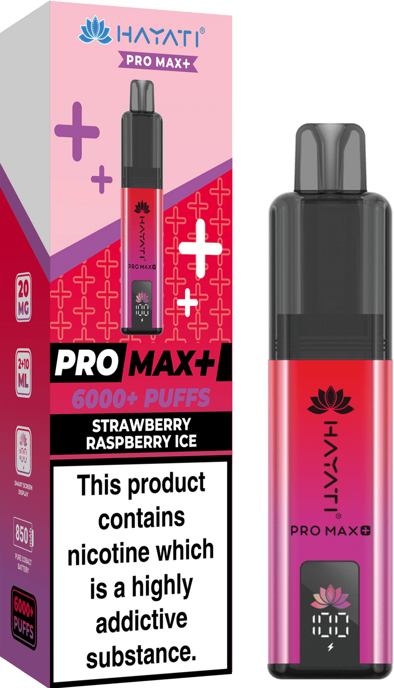 Hayati Pro Max+ Plus 6000 Puffs Vape Kit