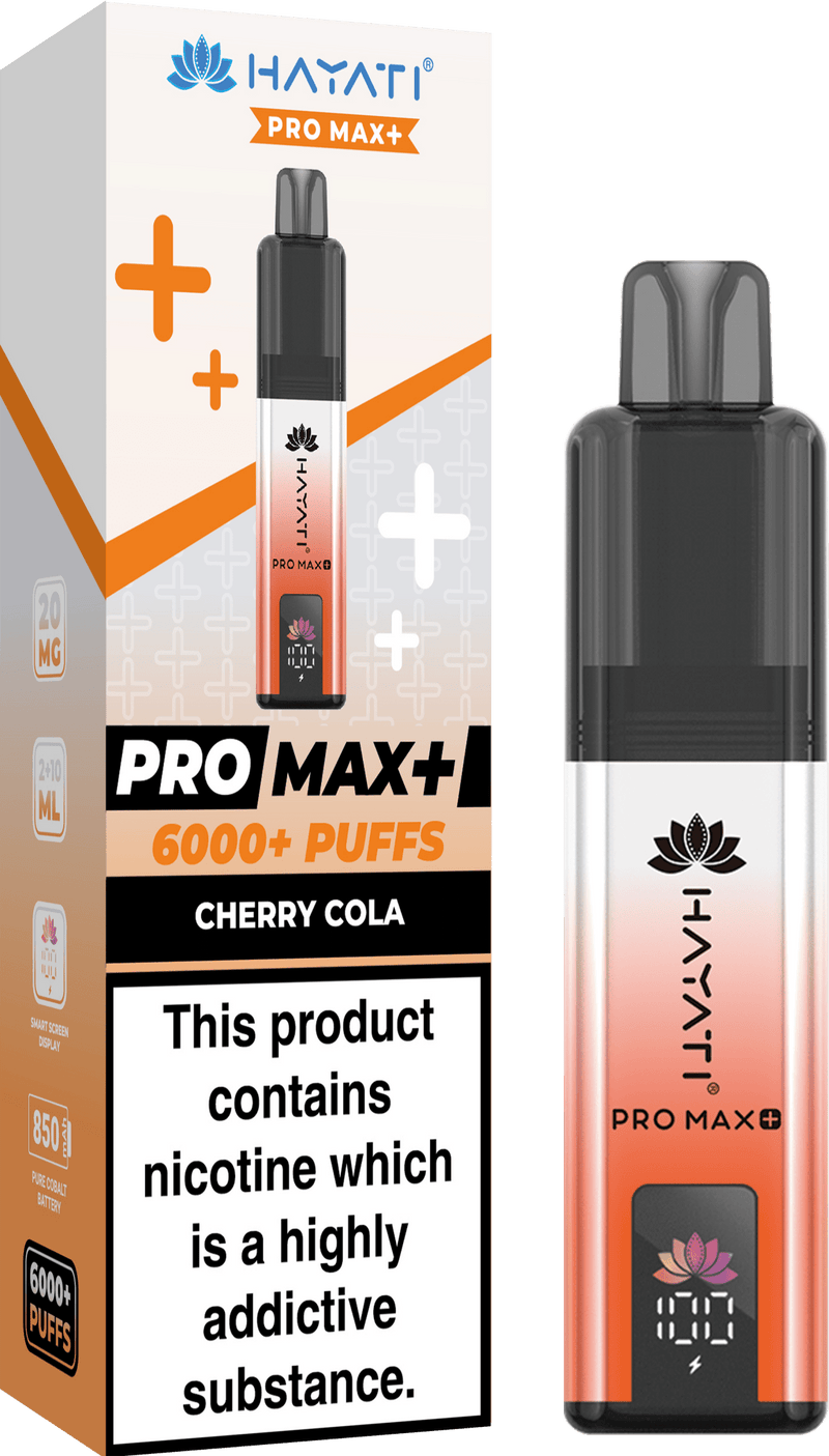 Hayati Pro Max+ Plus 6000 Puffs Vape Kit