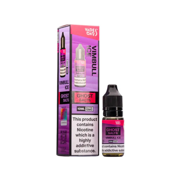 Vapes Bars Ghost Vimbull Ice 10ml Nic Salt E-liquid