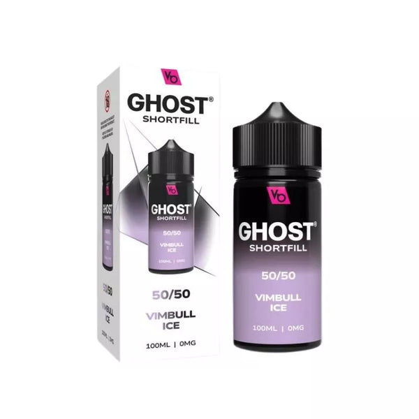 Vapes Bars Ghost Vimbull Ice 100ml Shortfill