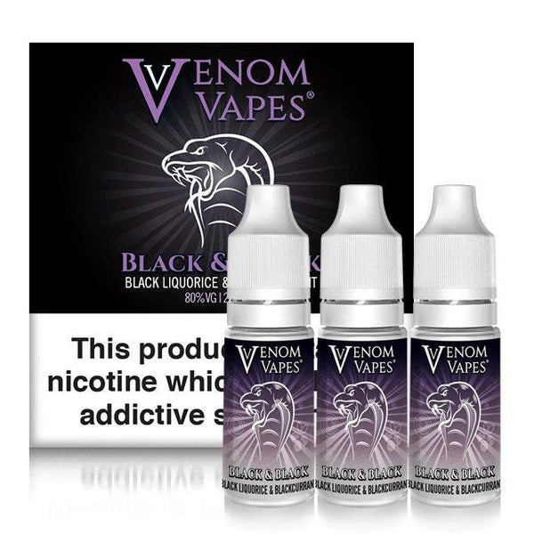 Venom Vapes 50/50 10ML(Pack of 10)