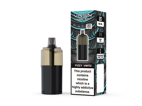 VNSN Quake 10000 Replacement Pods Box of 5