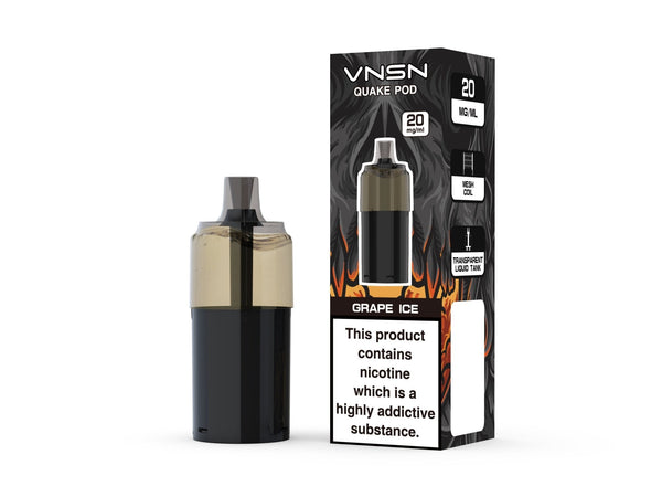 VNSN Quake 10000 Replacement Pods Box of 5