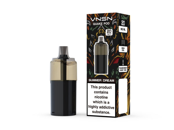 VNSN Quake 10000 Replacement Pods Box of 5