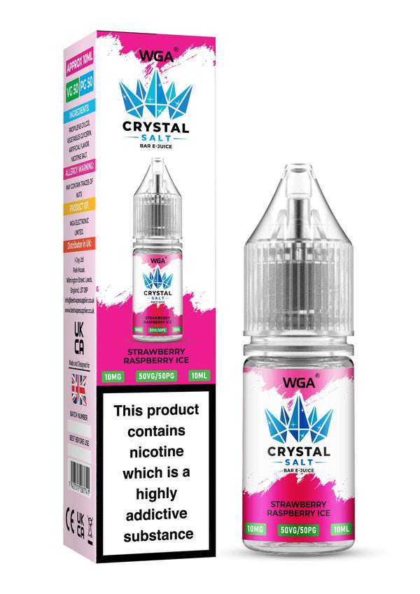WGA Crystal Nic Salt 10ml E-Liquid Box of 10