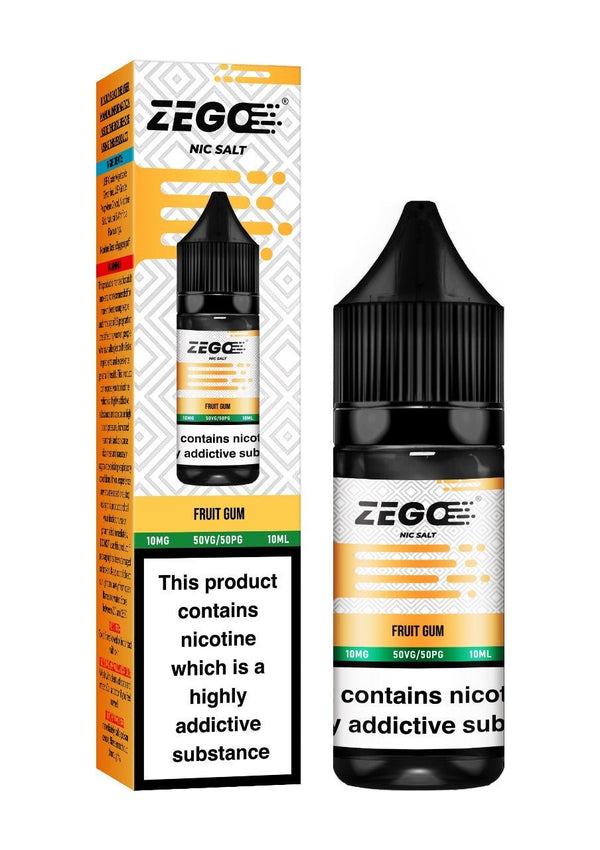 Zego Nic Salt 10ml E-Liquid - Box of 10