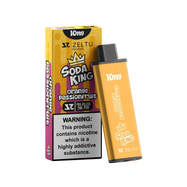 ZELTU X3 Orange Passionfruit Replacement Refill Pod