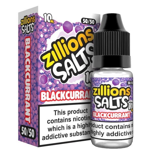 Zillions Nic Salt 10ml Pack of 5