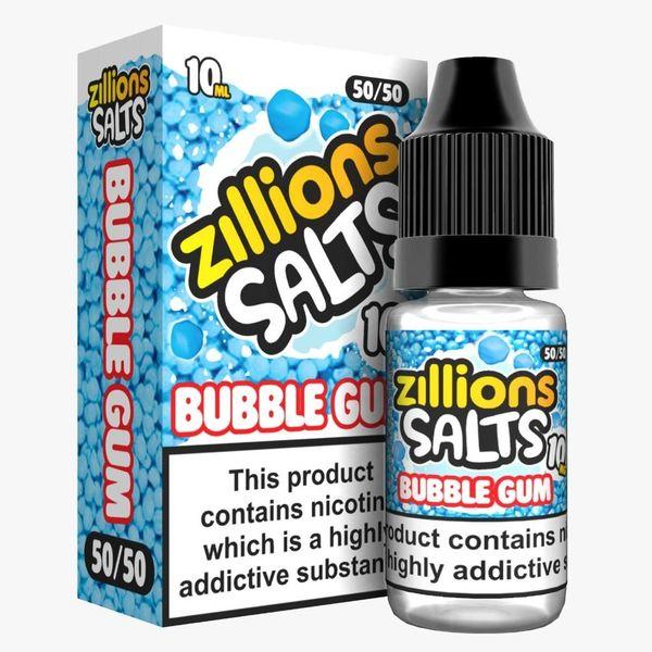 Zillions Nic Salt 10ml Pack of 5