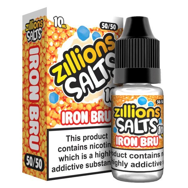Zillions Nic Salt 10ml Pack of 5